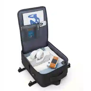 轻骑者 时尚休闲多功能短途旅游出差户外露营防泼水干湿分离可扩容 织物 旅行包电脑包书包背包双肩包 常规 男女同款情侣款 多色