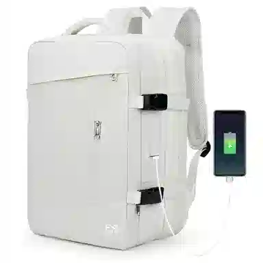 轻骑者 时尚休闲多功能短途旅游出差户外露营防泼水干湿分离可扩容 织物 旅行包电脑包书包背包双肩包 常规 男女同款情侣款 多色