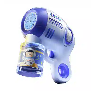 妙贝乐 太空泡泡枪 全自动防漏液 泡泡机