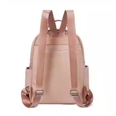 红蜻蜓 简约百搭实用大容量日常 织物 双肩包 常规 女款 黑色/卡其色/粉红色