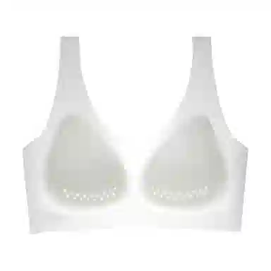 欧迪芬 透气侧收美背舒适无钢圈背心式文胸 女款