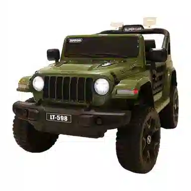 欧洛伊 电动车 可坐大人宝宝四轮车 可遥控越野汽车四驱 遥控玩具