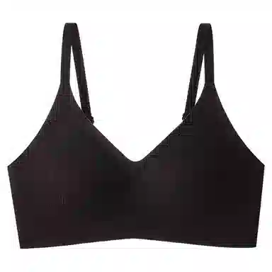 棉购 简约舒适聚拢背心式纯色文胸 女款