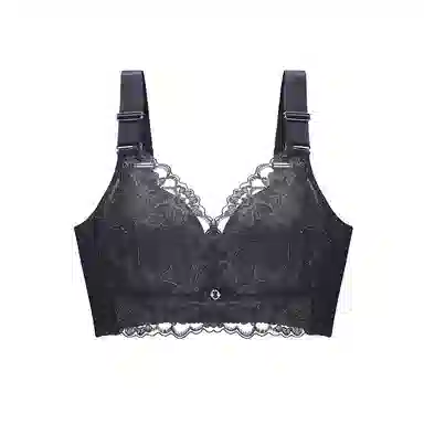 欧迪芬 上托聚拢小胸显大侧收美背透气舒适无钢圈蕾丝文胸 女款