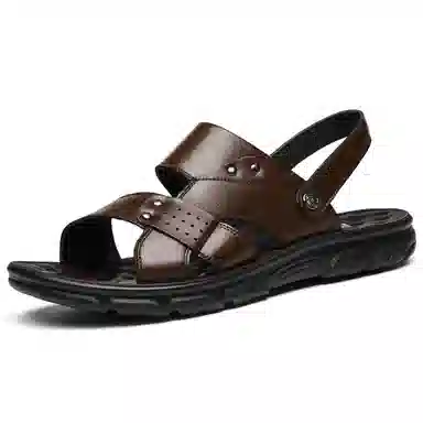 正泰 简约时尚个性外穿舒适人字拖鞋 男款