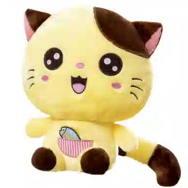 赛特嘟嘟 开心猫 创意萌趣小猫 玩偶 毛绒公仔