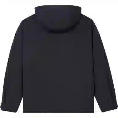 KENZO SS24 Logo Zip Hoodie Black