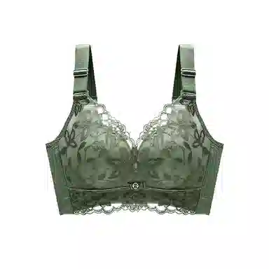 欧迪芬 上托聚拢小胸显大侧收美背透气舒适无钢圈蕾丝文胸 女款