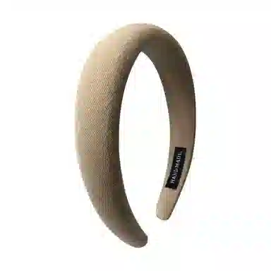 彤彤兔 海绵高颅顶复古法式宽边发捆压发卡 发箍 女款