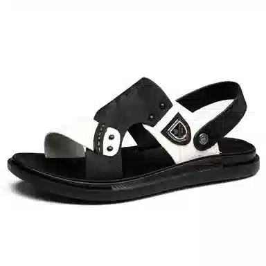 正泰 简约时尚个性外穿舒适人字拖鞋 男款