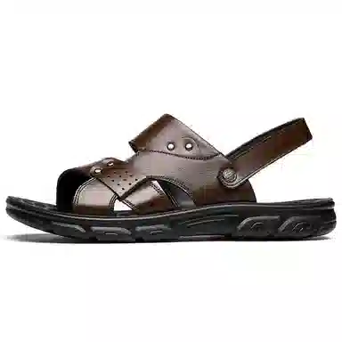 正泰 简约时尚个性外穿舒适人字拖鞋 男款