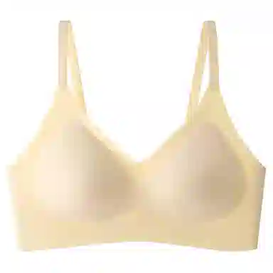 棉购 简约舒适聚拢背心式纯色文胸 女款