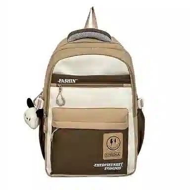 醇龙 男女通用 多色 尼龙 双肩包 大容量拉链开合休闲百搭