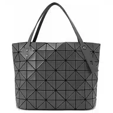 Issey Miyake Rock Boston Bag Carbon Grey