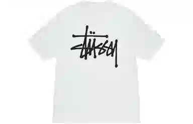 Stussy Ribbed Lettering T-Shirt