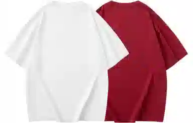 FREO3N Letter Print Crewneck T-Shirt