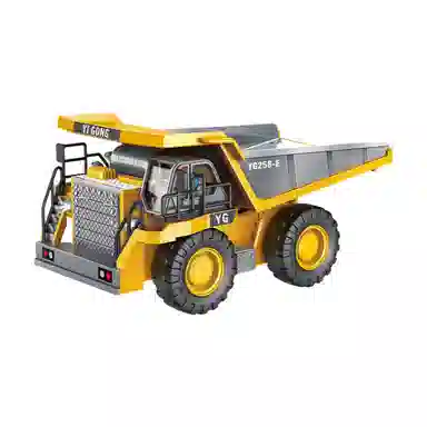 欧洛伊 工程车 挖掘机推土机 自卸车挖机 合金 遥控玩具