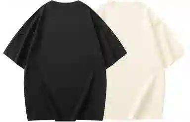 FREO3N Letter Print Crewneck T-Shirt