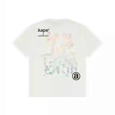 Aape Graphic Print Crewneck T-Shirt