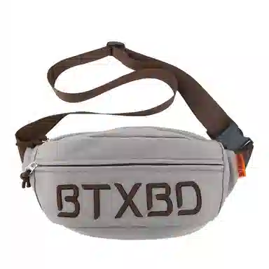 行途胸包男女背包字母斜挎包防泼水腰包女大容量单肩包运动潮牌男士包包