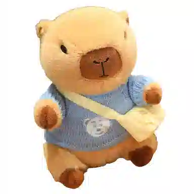 胖胖龙 卡皮巴拉穿衣服 变装水豚 玩偶 毛绒公仔