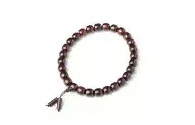 三檀小舍 国潮新中式 财源滚滚 满天星斗 佛珠念珠 可盘玩 紫檀 木作手串 男女同款情侣款 紫檀