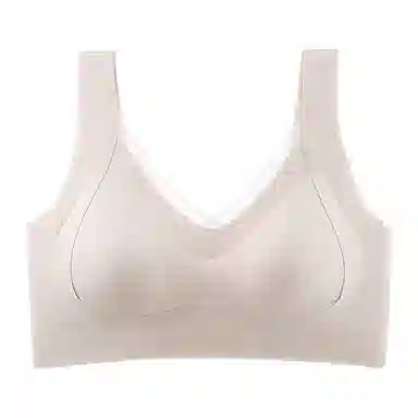 芬腾 薄款无痕一片式美背大胸显小聚拢提拉防下垂收副乳文胸 女款