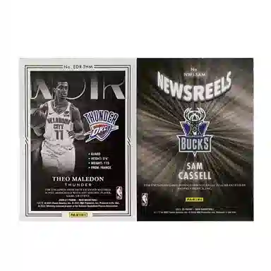 PANINI + 2021 NOIR 2475 +2022 4975