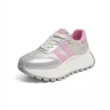 红蜻蜓 小众潮流 经典百搭 透气吸汗 厚底增高 防滑耐磨 生活休闲鞋