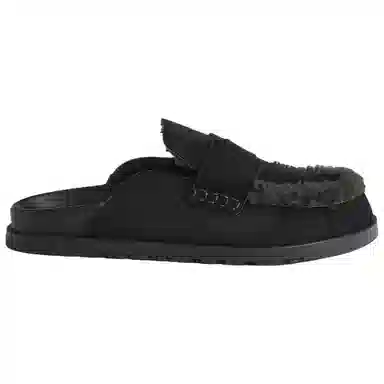 Hermes Go Slippers Black