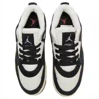 Jordan Air Jordan 4 Retro Low Black White