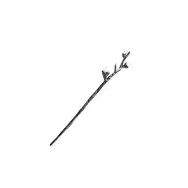 尚先生 中国风新中式金属日常玉兰花枝高级感现代小众发钗 发簪 女款