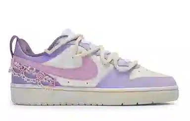 Nike Court Borough Low GS Purple White