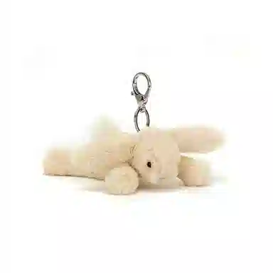 JELLYCAT Smudge Rabbit Bag Charm 7cm
