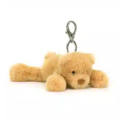 JELLYCAT Smudge Bear Bag Charm 7cm