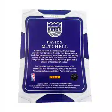 PANINI 21-22 RPA 49 Patch Rc