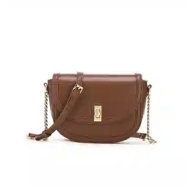 红蜻蜓 美拉德通勤百搭小众 单肩斜挎包 女款 牛剖层皮革 多色