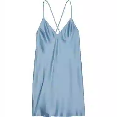 Victoria's Secret Satin Open-Back SlipFD