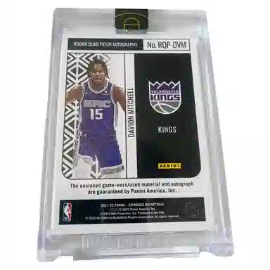 PANINI 21-22 RPA 4Patch Rc