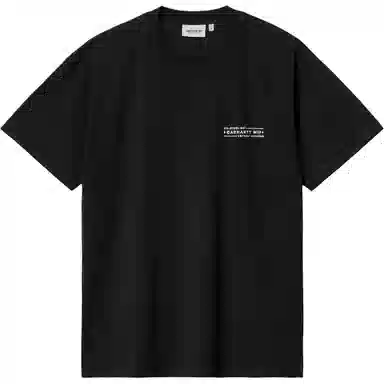 Carhartt WIP Stamp T-Shirt Black