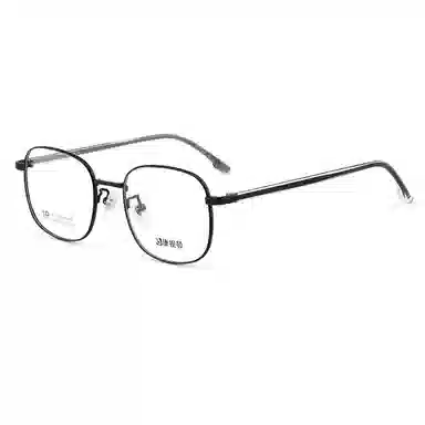 【联系客服可配度数】 康视顿 潮韩系文艺超轻 β钛 不规则形 光学镜架 男女同款情侣款