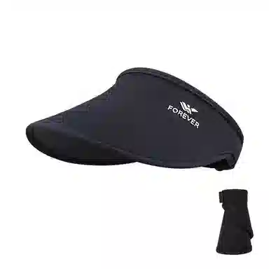 啄木鸟 跑步运动无痕空顶帽子女冰丝无痕可折叠防紫外线户外高尔夫球骑行大檐遮阳帽子男 锦纶 氨纶 防晒帽 男女同款情侣款