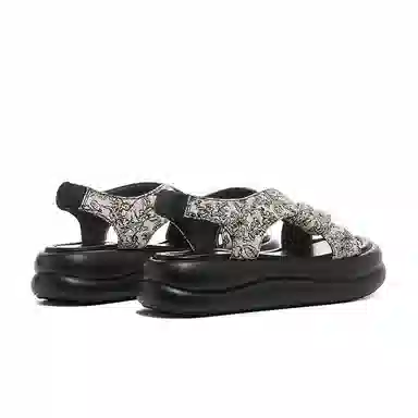 卓诗尼 织物 舒适惬意设计感 沙滩凉鞋 女款