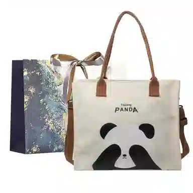 伊曼家 可爱学生上课提花刺绣女布包通勤手提女包 布 单肩包 常规 女款 黑色/粉色/棕色