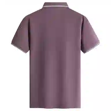 Dancing Wolves Polo Shirt Purple