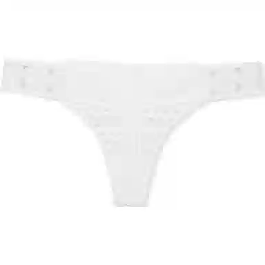Victoria's Secret DREAM ANGELS Eyelet Lace-Up Thong Panty W 1