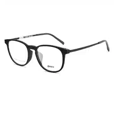 康视顿 韩版复古小圆框近视可配高度数 β钛 椭圆形 光学镜架 女款