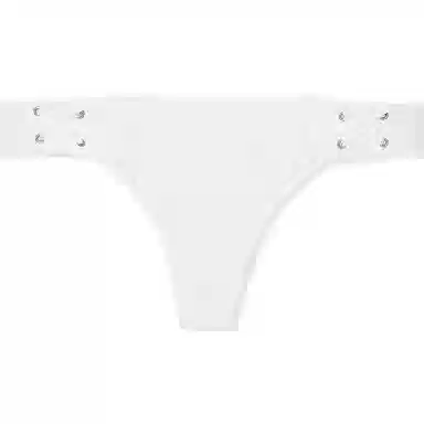 Victoria's Secret DREAM ANGELS Eyelet Lace-Up Thong Panty W 1