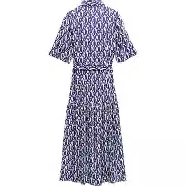 ZARA ZW Series Blue Dress