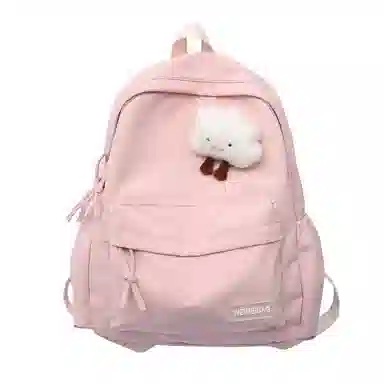 Lanyue Nylon Backpack Black/Grey